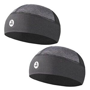 cooling skull cap helmet liner sweat wicking running beanie hard hat cap uv